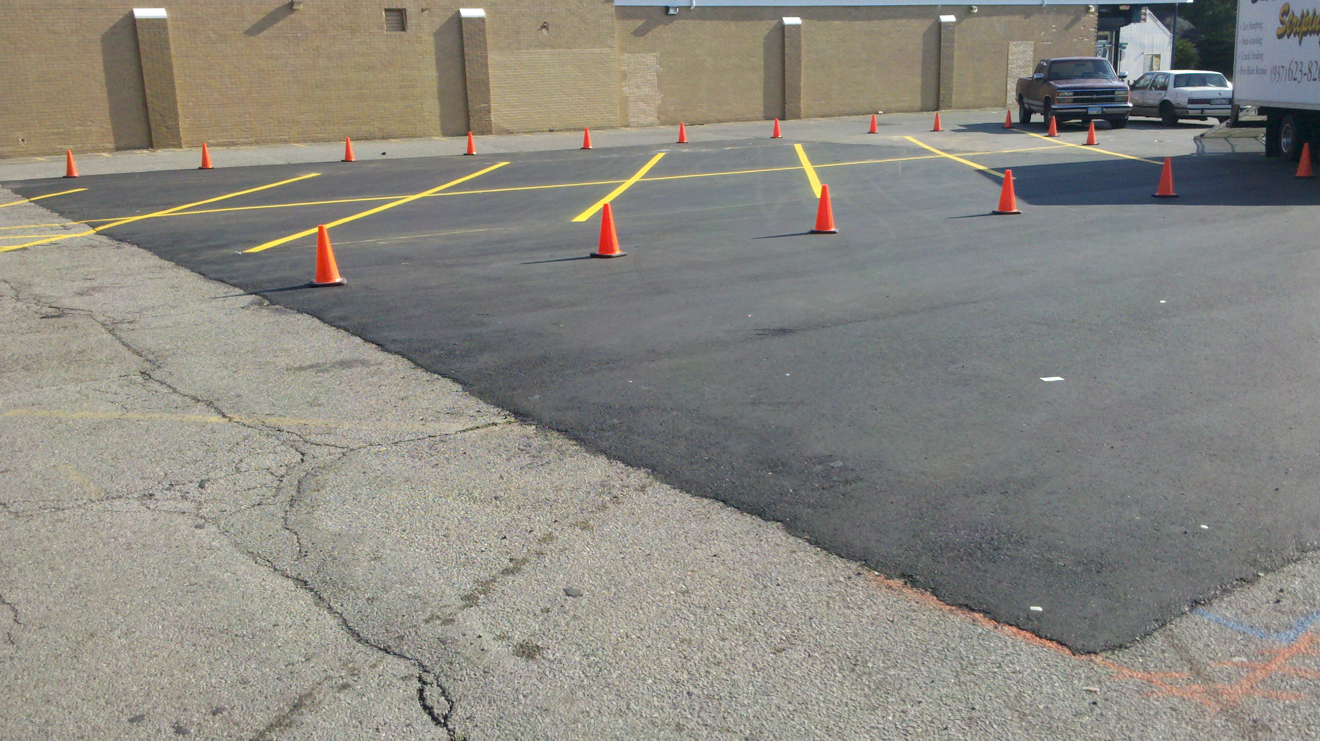 Parking Lot - Smith & Sons Sealcoating & Striping Inc.