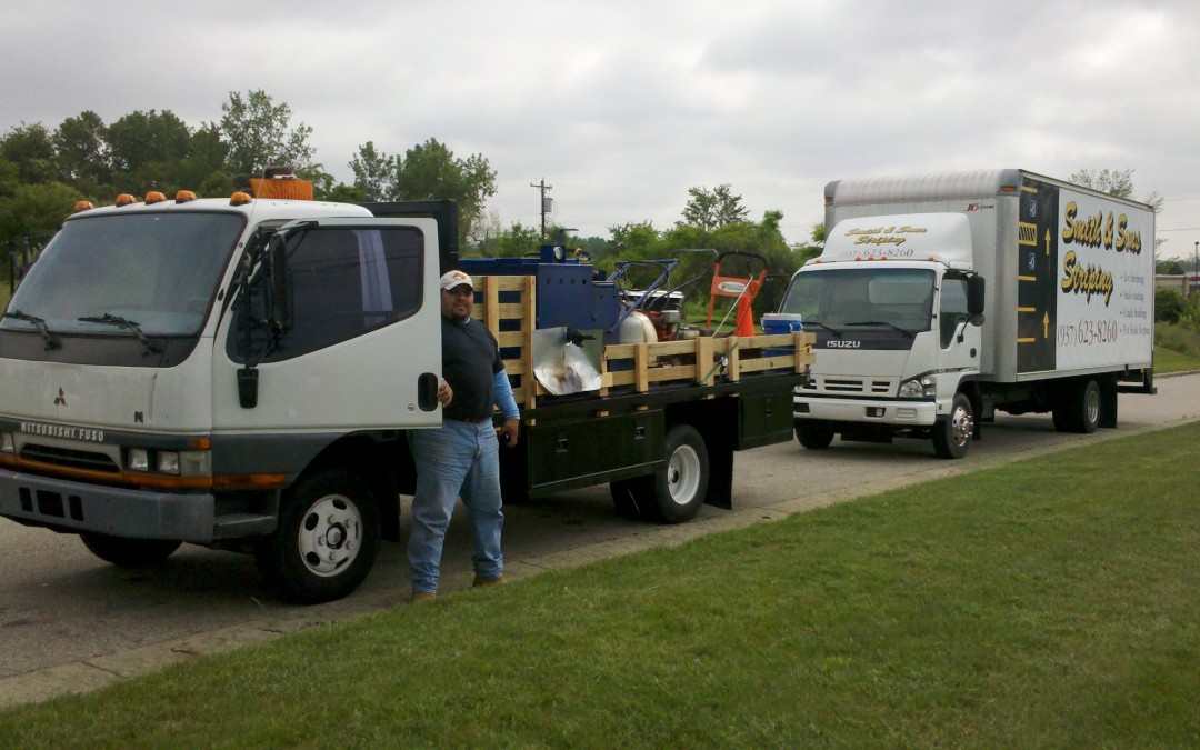 Equipment and Striping Truck