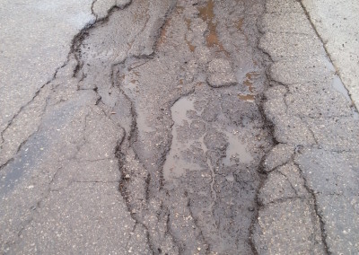 Pothole Repair – Before